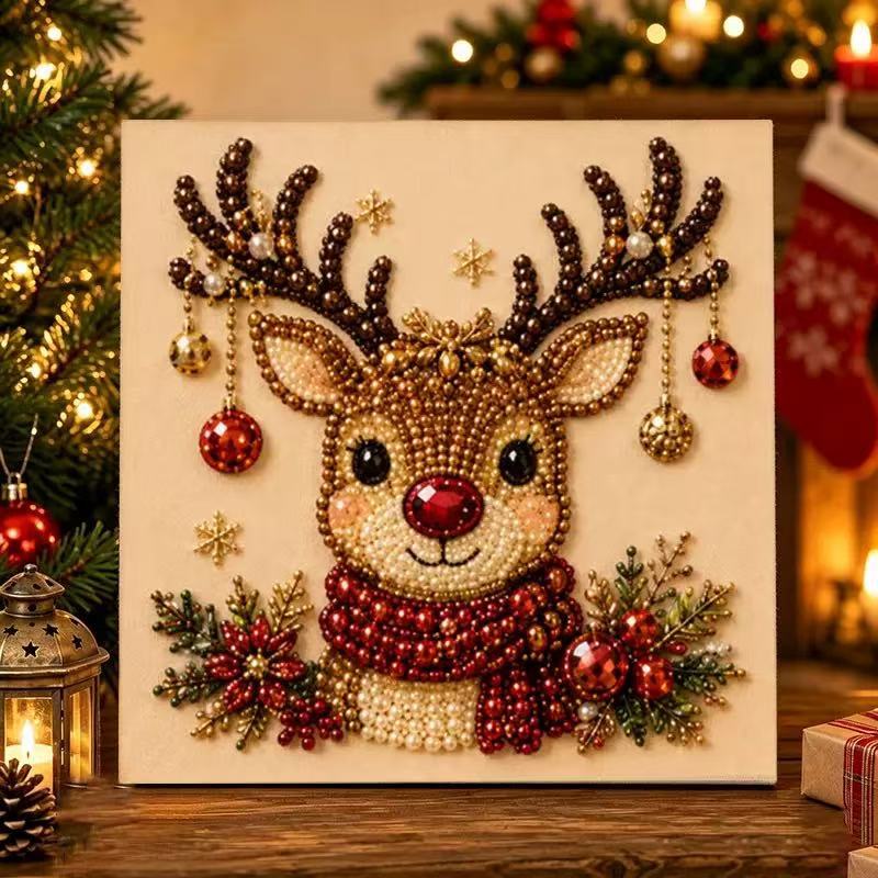 🎖️DIY Christmas Pearl Diamond Art Painting Art Kit
