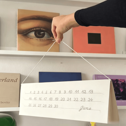 🔥2026 HOT SALE 49% OFF - 📅🪡A fun embroidered calendar, perfect for hanging in the living room🪡