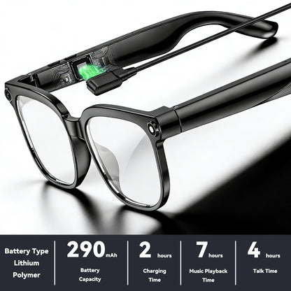 🔥Smart AI Camera Glasses with 8MP Photochromic Lenses