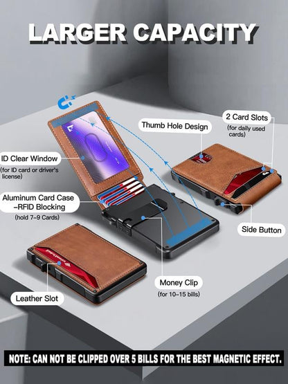 premium-aluminum-rfid-blocking-minimalist-wallet-for-men-pop-up-card-access-money-clip-id-window-8885