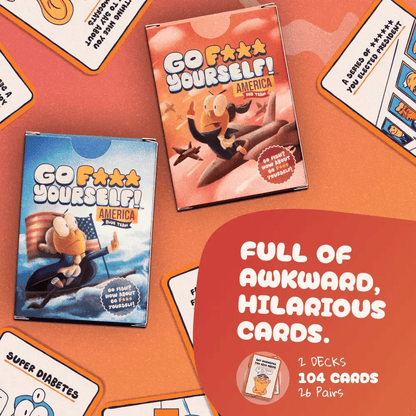 ✨😂Go F***  Yourself America! – The Grown Up Go Fish Card Game
