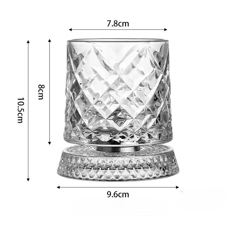🎖️Rotating Whisky Glass
