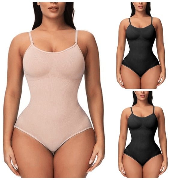 🔥Seamless Covered Bust Jumpsuit Thong Bodysuit Fit Womenswear