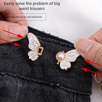 🔥Adjustable Butterfly Waist Tightener Buckle