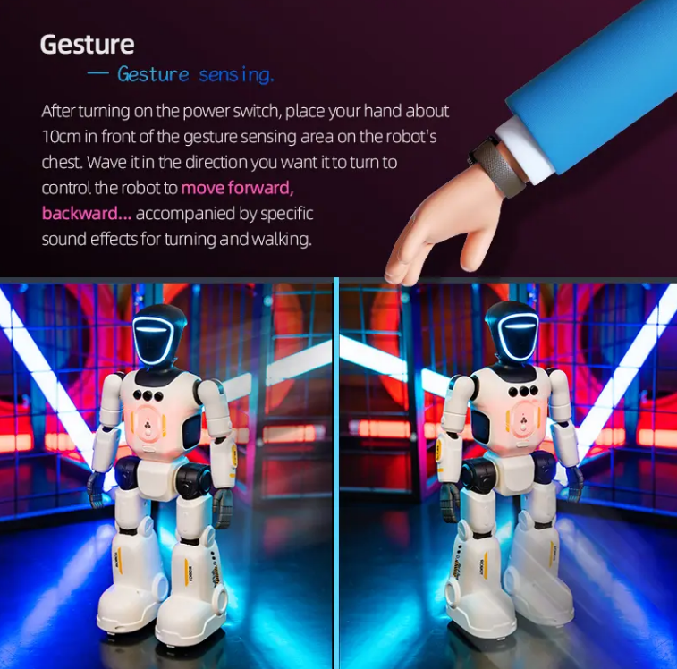🎖️Next-Gen Humanoid AI Robot | Full-Body Flexible Joints & Smart Interactive Control