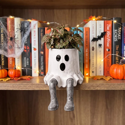 ✨Handmade Halloween Dangling Leg Planters🎃