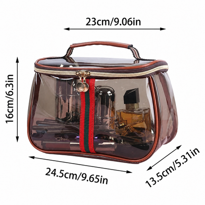 🔥💕Hot sale 49% OFF💖 3PCS New Retro Vintage Vanity Bag, Large Capacity Makeup Organizer for Women