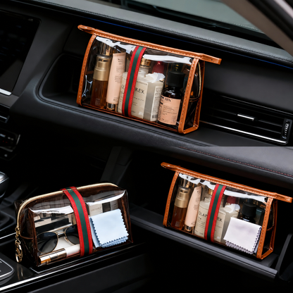 🔥💕Hot sale 49% OFF💖 3PCS New Retro Vintage Vanity Bag, Large Capacity Makeup Organizer for Women