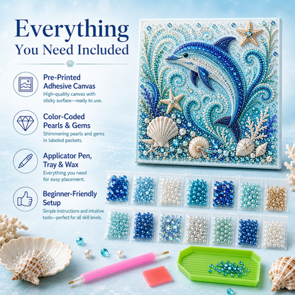 🔥Ocean Theme Pearl Art DIY Kit