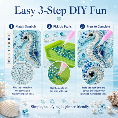 🔥Ocean Theme Pearl Art DIY Kit