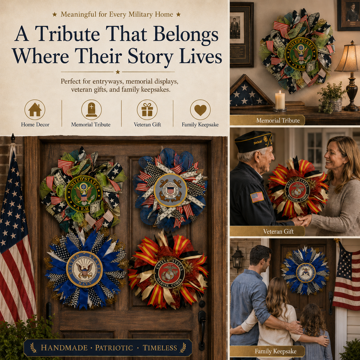 ✨Military Wreaths
