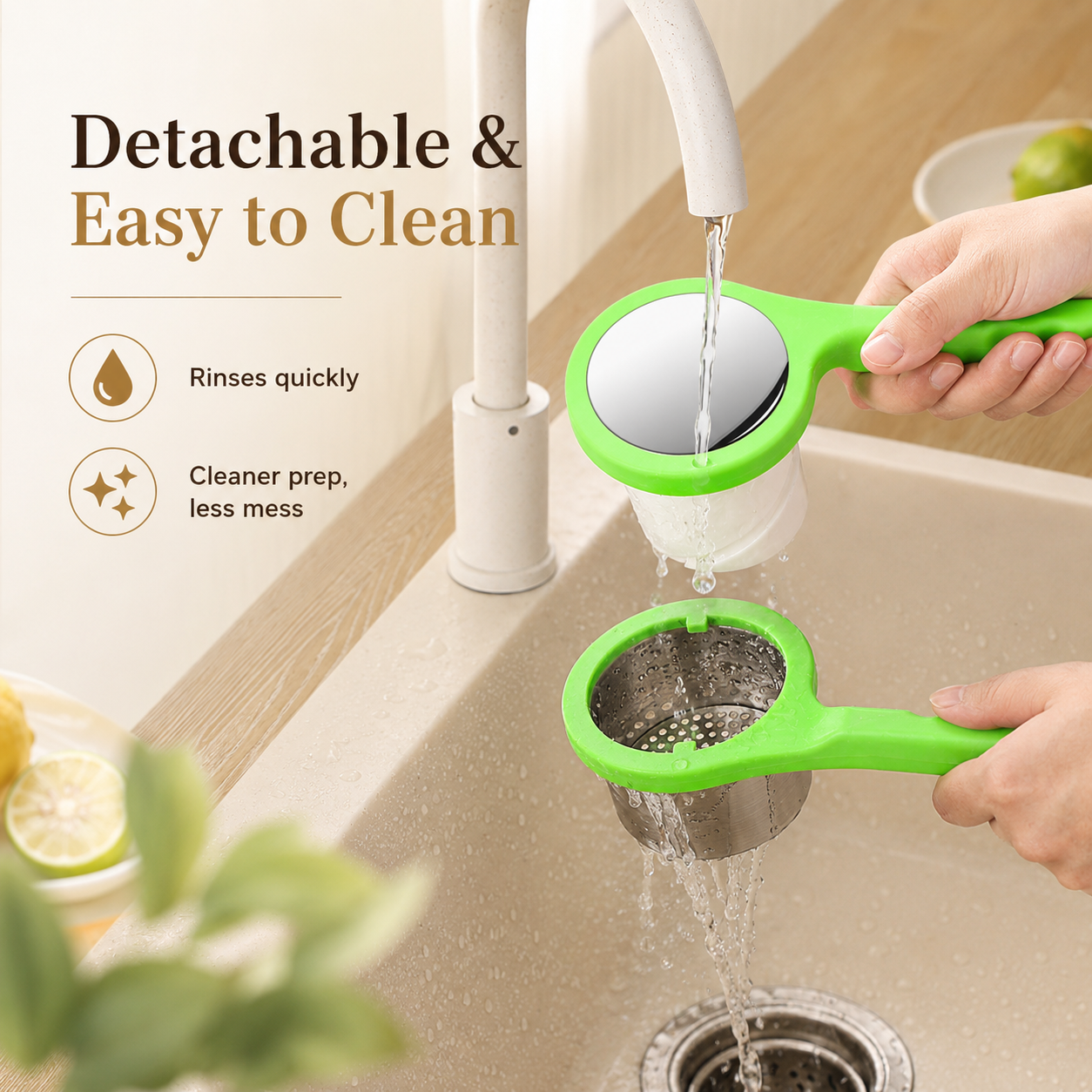 ✨Ergonomic Twist-Action Hand Manual Helix Potato Ricer Masher