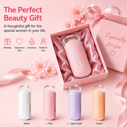 🔥Heated Eyelash Curler, 5s Fast Heating & 24H Long-Lasting Curl, Portable Type-C Charging