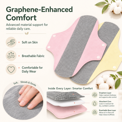 🔥Reusable Washable Cloth Menstrual Pads,Heavy Duty Incontinence Pads
