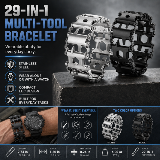 ✨29 in 1 Multi Tool Bracelet