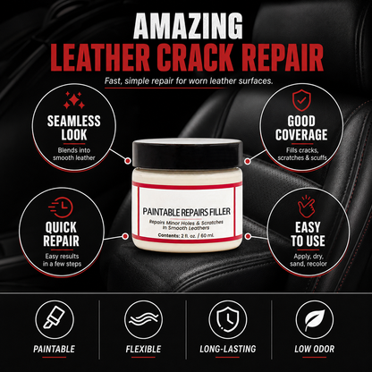 ✨Paintable Leather Repair Filler