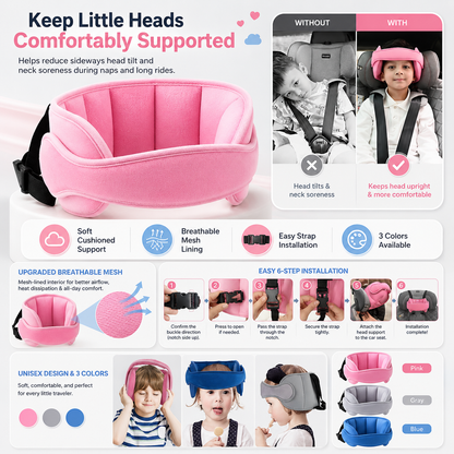 ✨Car Mounted Baby Safety Seat Head Support Pillow🚗