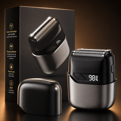 ✨Foil Shavers for Men, Mini Razor, Compact Face Shaver