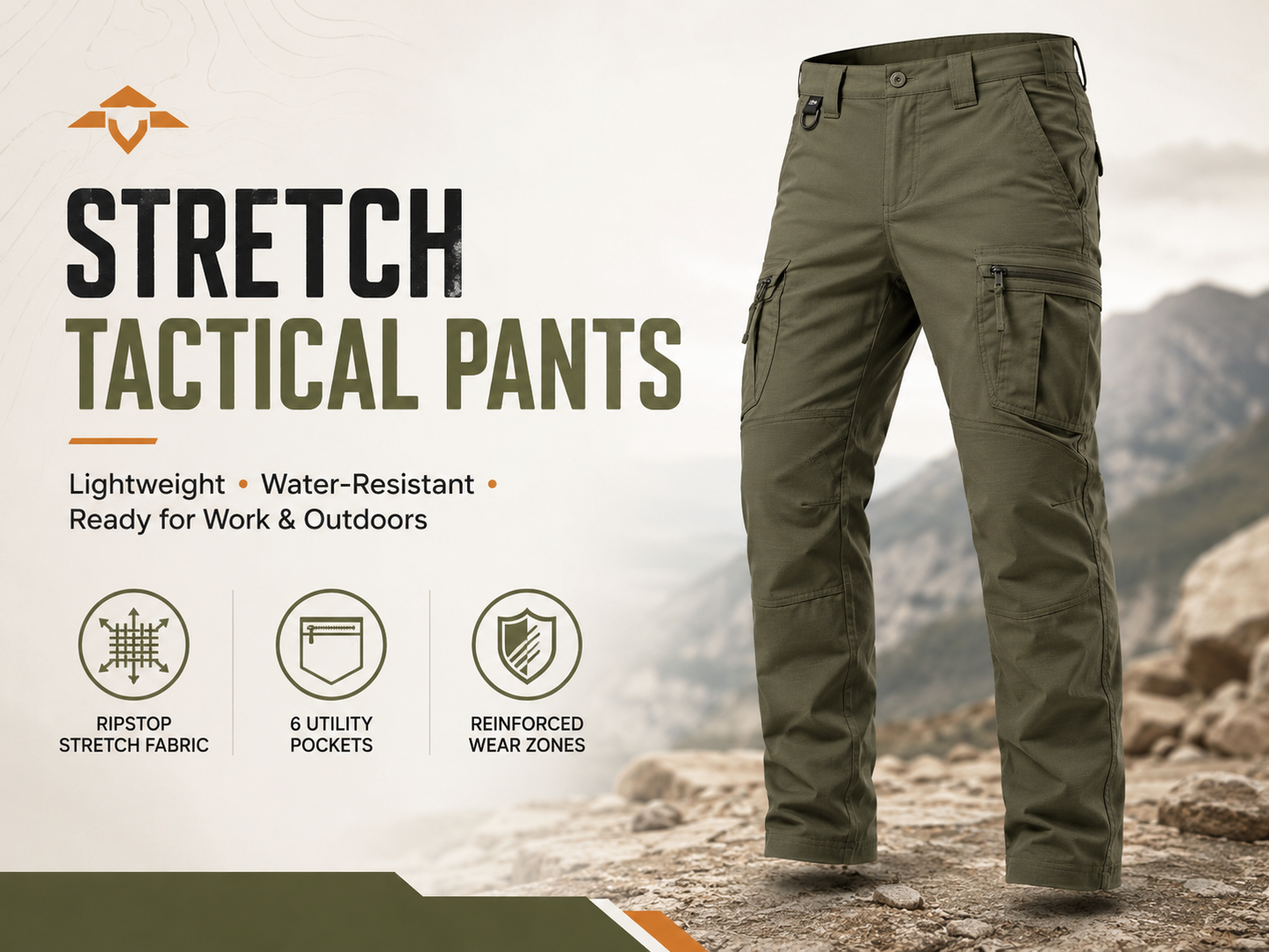 ✨Stretch Tactical Pants(Buy 2 Free Shipping✔️)