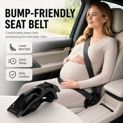 ✨🤰 Pregnancy Seat Belt Adjuster 💗 Comfort & Support on Every Ride 🚗