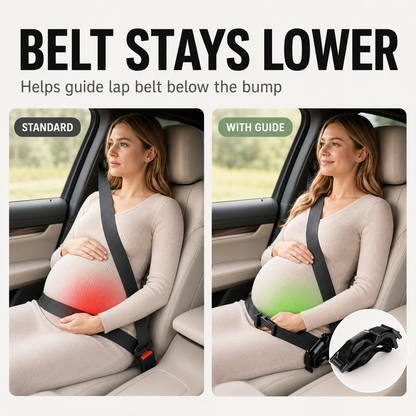 ✨🤰 Pregnancy Seat Belt Adjuster 💗 Comfort & Support on Every Ride 🚗