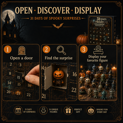 ✨31 Nights of Fright Halloween Countdown Box