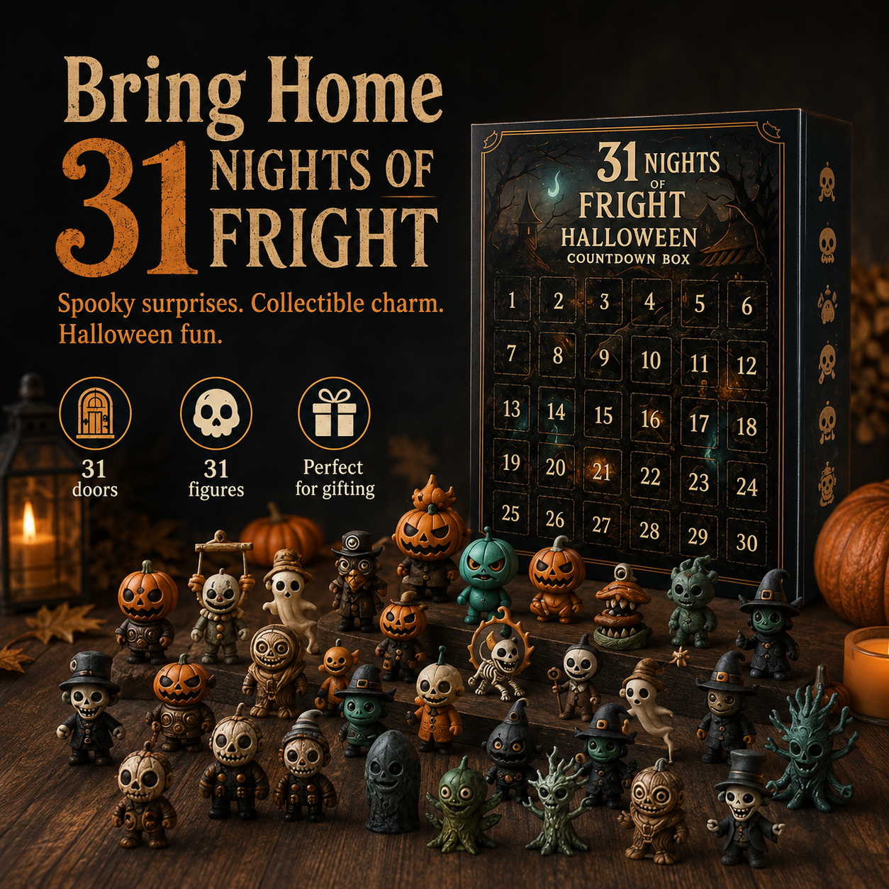 ✨31 Nights of Fright Halloween Countdown Box