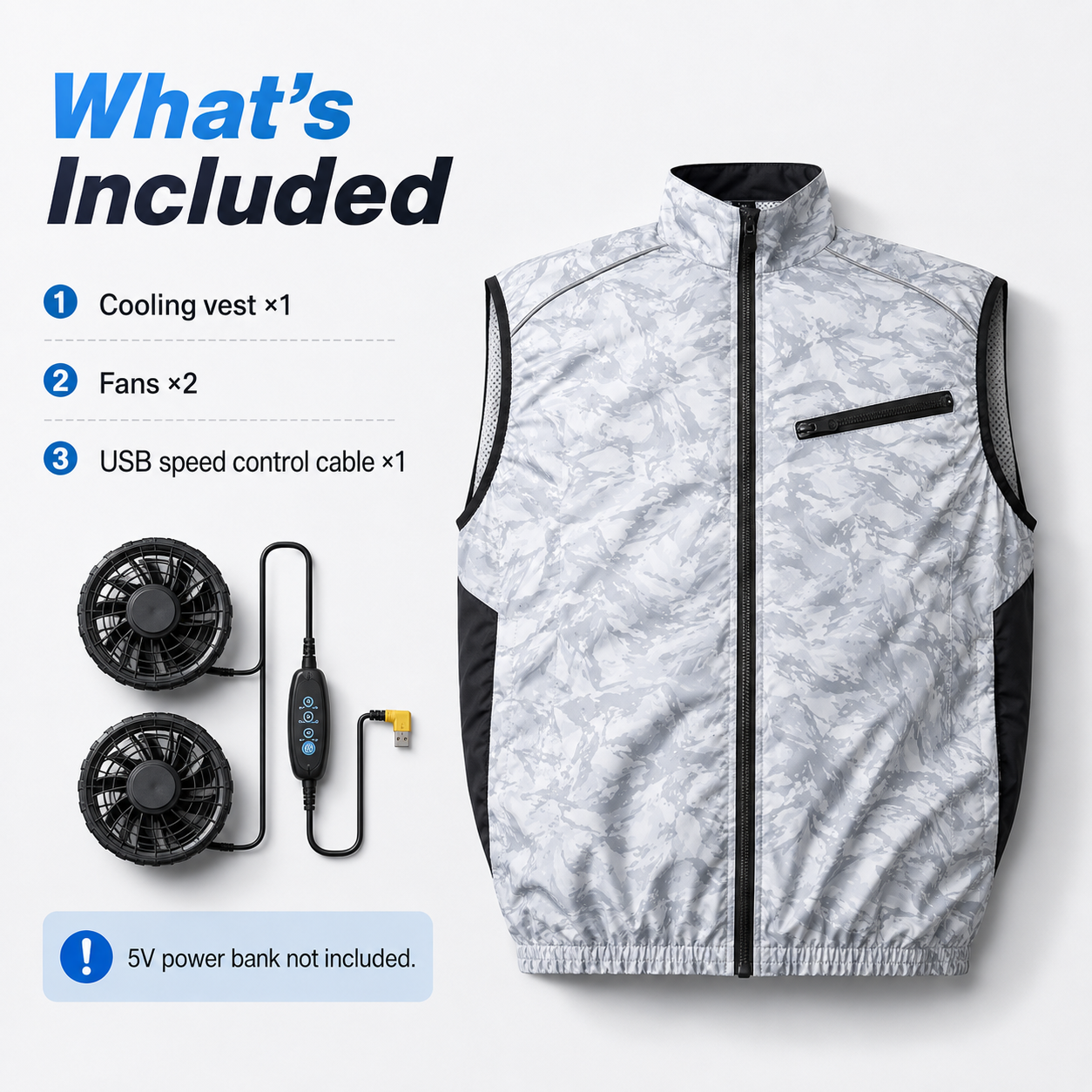 🔥Cooling Vest for Men and Women with Air Conditioning Fans