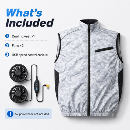🔥Cooling Vest for Men and Women with Air Conditioning Fans