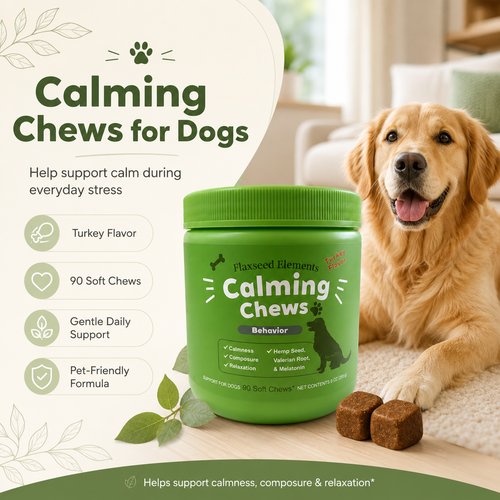✨Calming Chews For Dogs, 90 Count | Help Relieve Stress