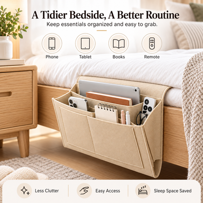 ✨Felt Bedside Organizer
