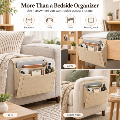 ✨Felt Bedside Organizer