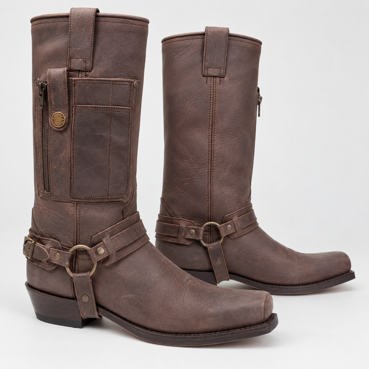 🔥PU Leather Slip on Boots Breathable Chelsea Boots - Free Shipping