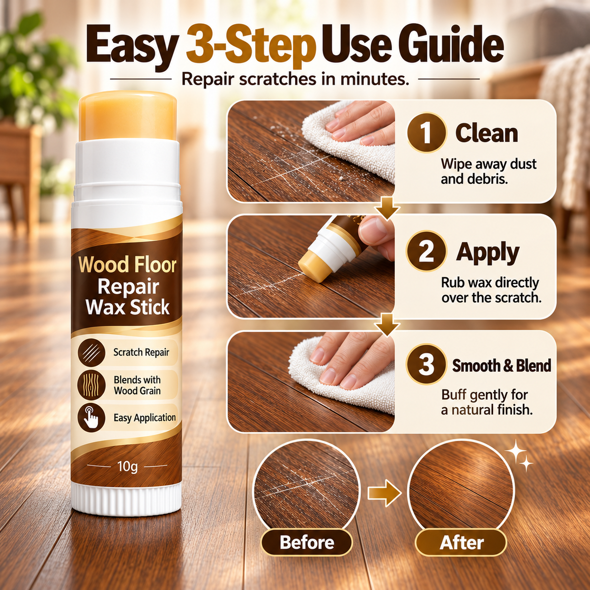 ✨Wood Repair Wax Stick🪵
