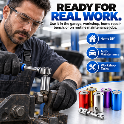 ✨7–19MM UNIVERSAL SOCKET🛠️