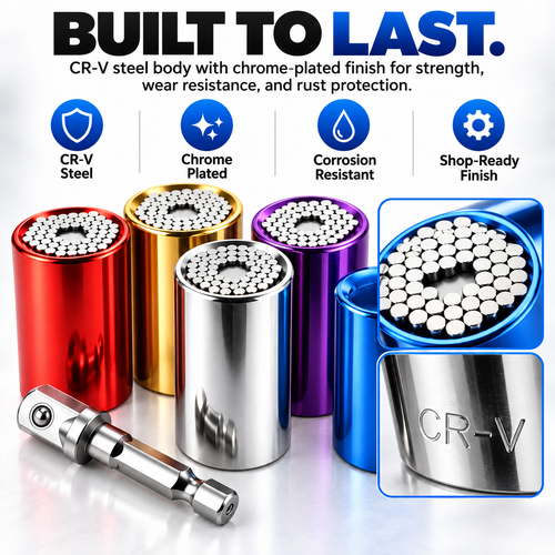 ✨7–19MM UNIVERSAL SOCKET🛠️