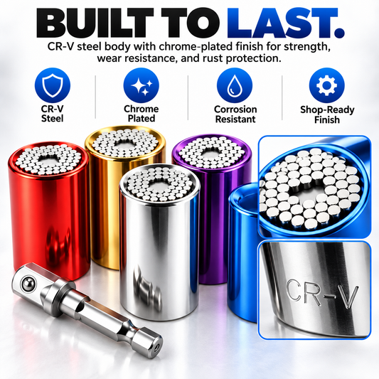 ✨7–19MM UNIVERSAL SOCKET🛠️