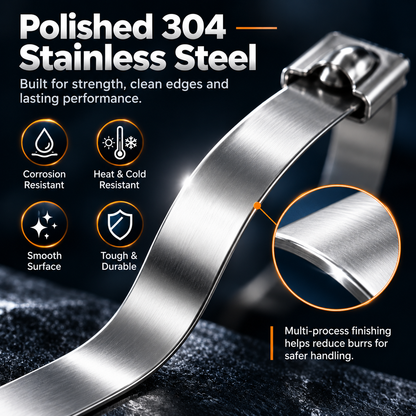 ✨304 Stainless Steel Cable Tie Kit + Tensioning Tool🛠️