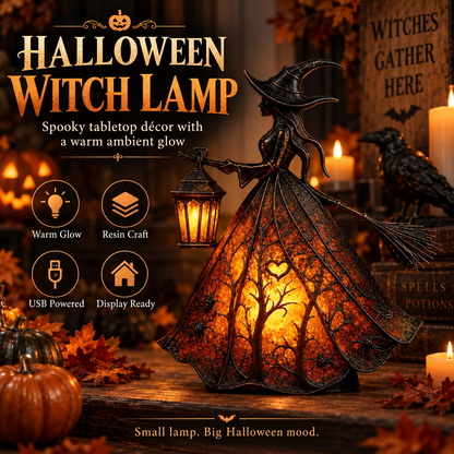 ✨Halloween Witch Lamp🧙