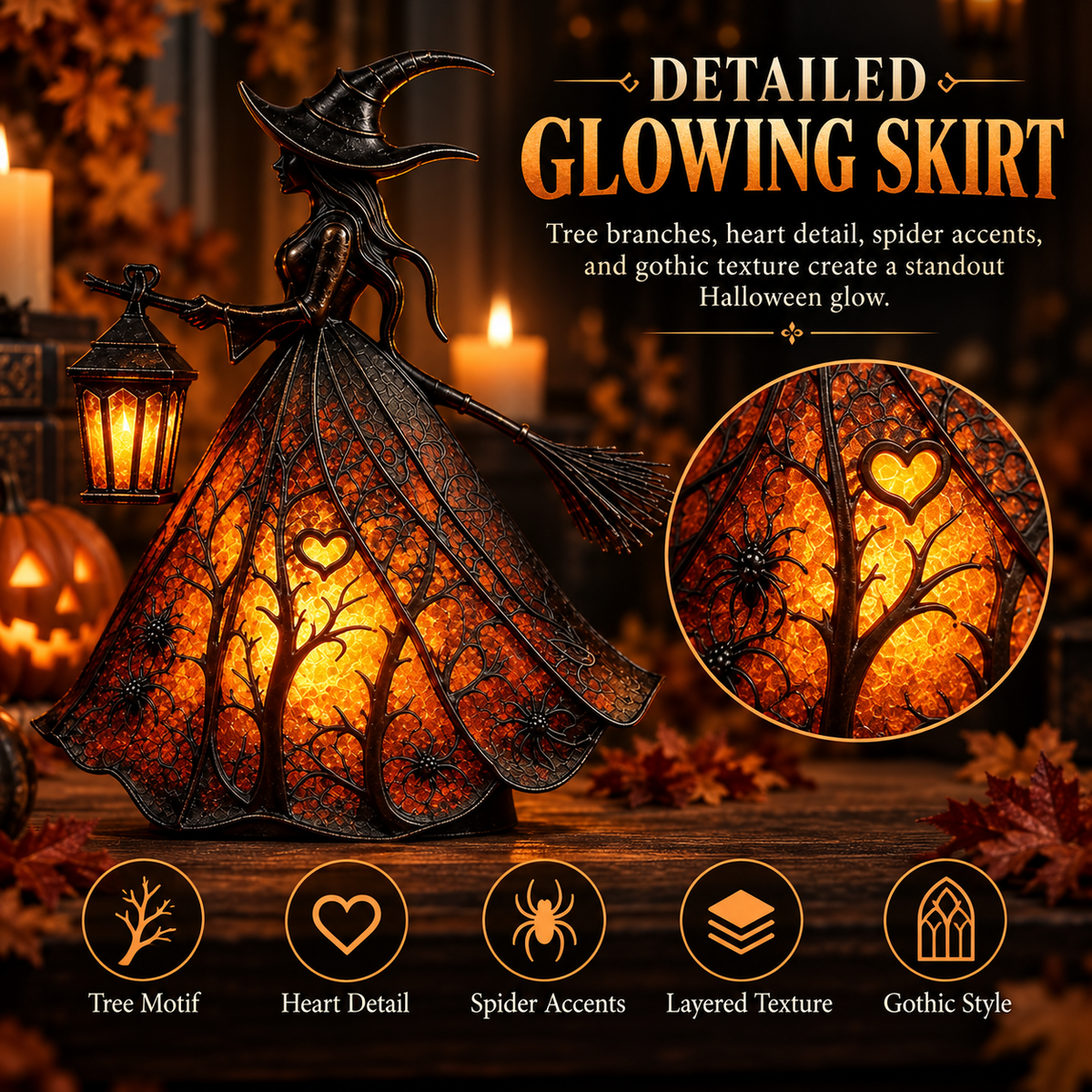 ✨Halloween Witch Lamp🧙