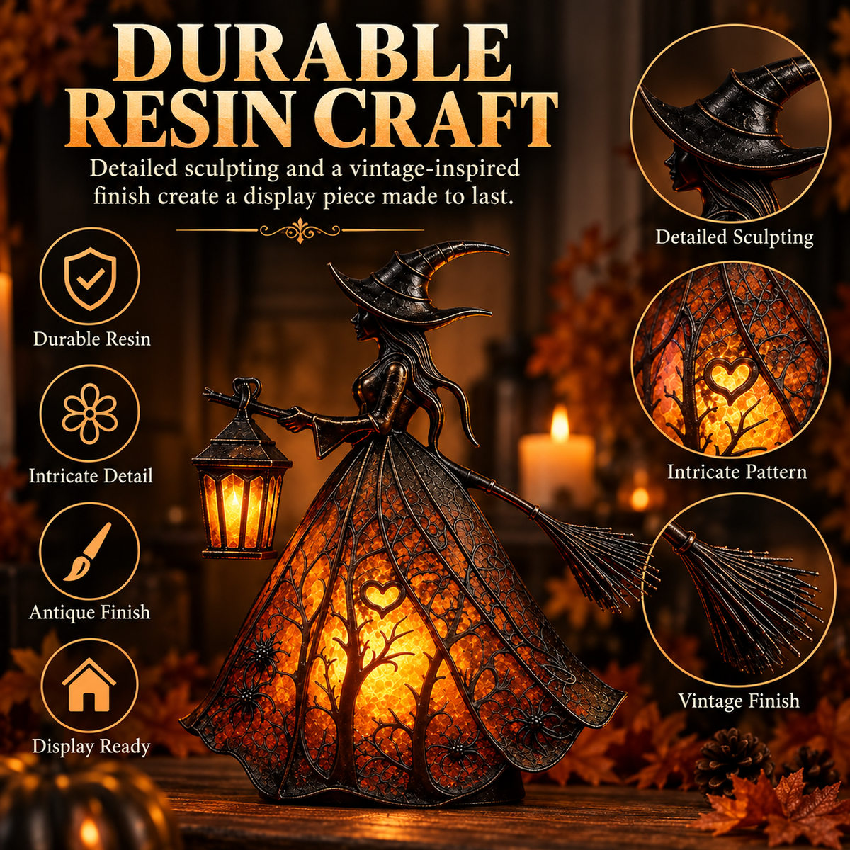 ✨Halloween Witch Lamp🧙