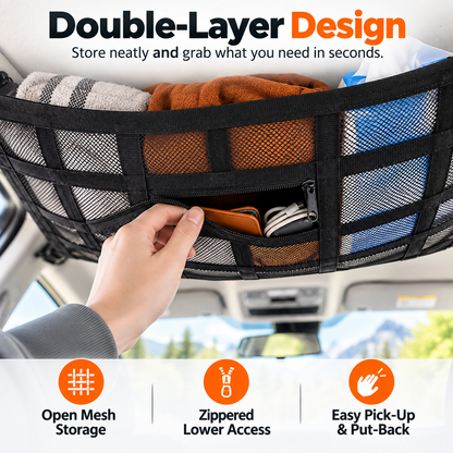 ✨Hanging Car Storage Bag / Cargo Net