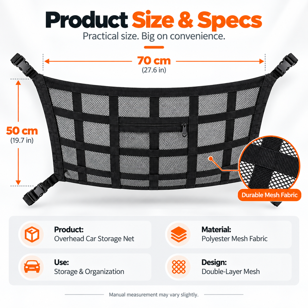 ✨Hanging Car Storage Bag / Cargo Net