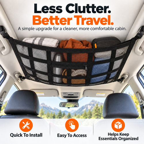 ✨Hanging Car Storage Bag / Cargo Net