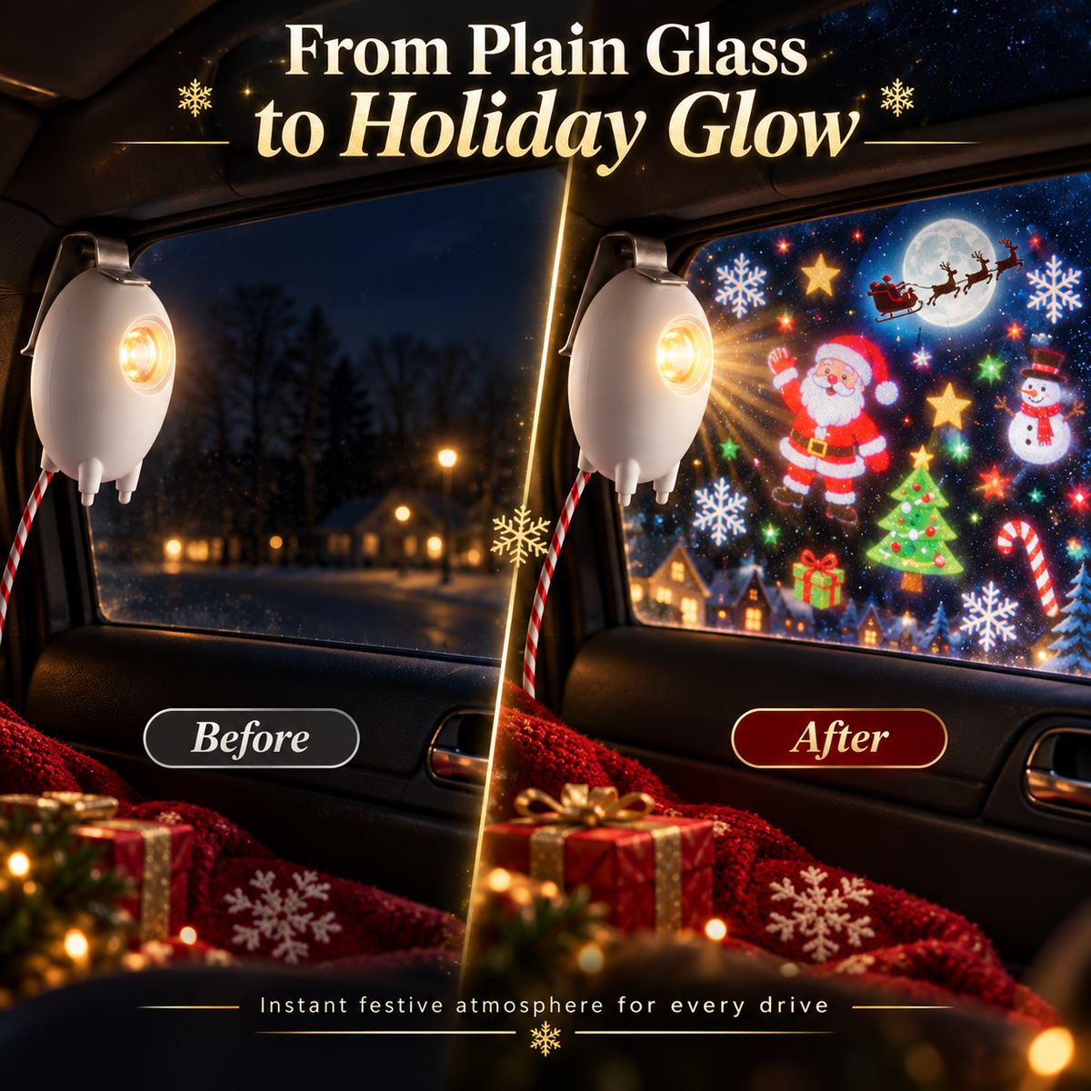 ✨Santa window projector 🎄