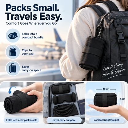 ✨3-in-1 Travel Sleep Support System