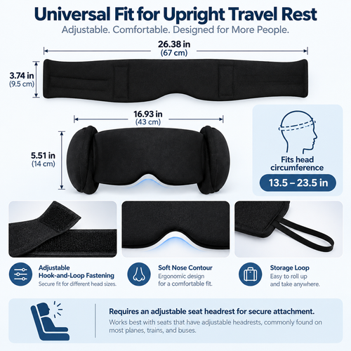 ✨3-in-1 Travel Sleep Support System