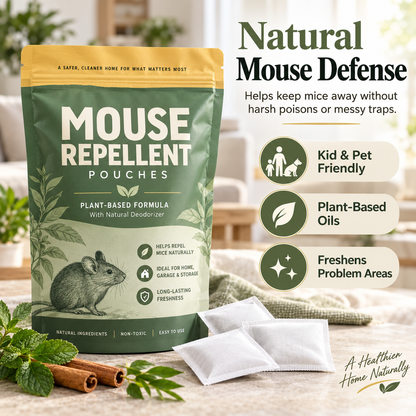 ✨ Mouse Repellent Pouches – All-Natural Rodent Repellent (12 Pouches)🐭
