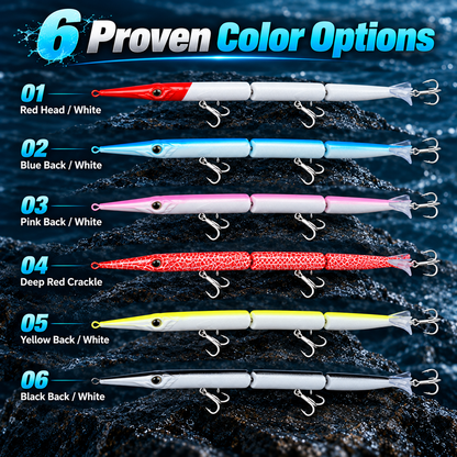 ✨3-Section Needlefish Lure🎣