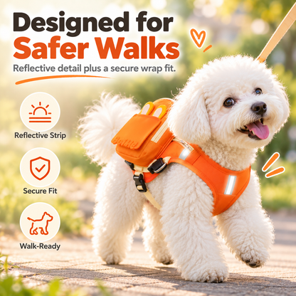 ✨Cute Backpack Harness Small Pack